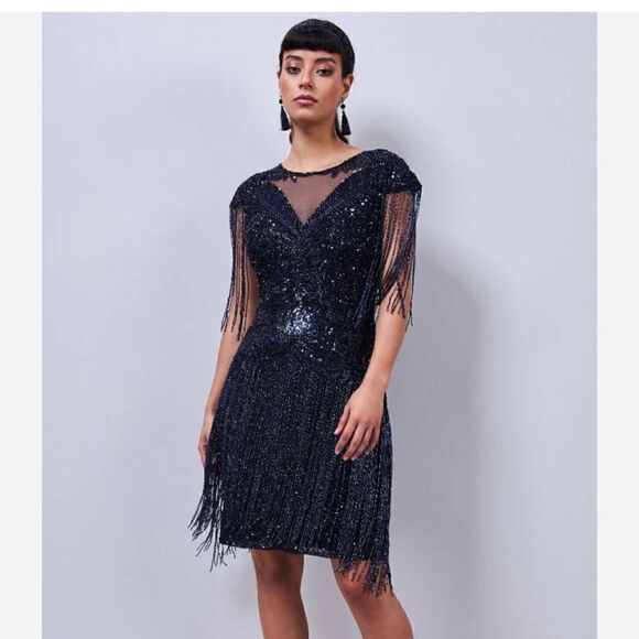 1920s Gatspy Style flapper Dress - Picture 1 of 7